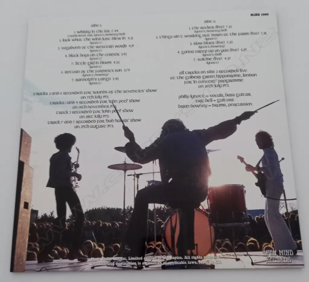 Thin Lizzy, Early Years At The BBC 1971-1973 Image 1++